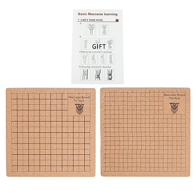 Cork Wood Blocking Mats for Knitting KNIT-PW0001-07-1