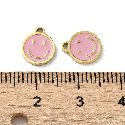 Ion Plating(IP) 316L Surgical Stainless Steel Charms STAS-D035-04A-G-1