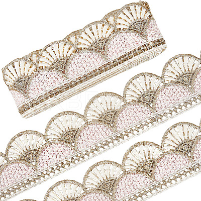 2.5M Polyester Lace Trim OCOR-GF0005-01C-1