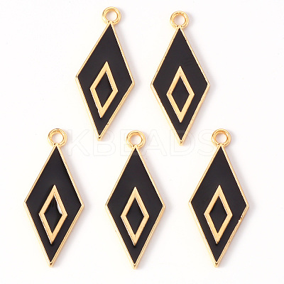 Alloy Enamel Pendants LS-X-ENAM-N054-34F-RS-1
