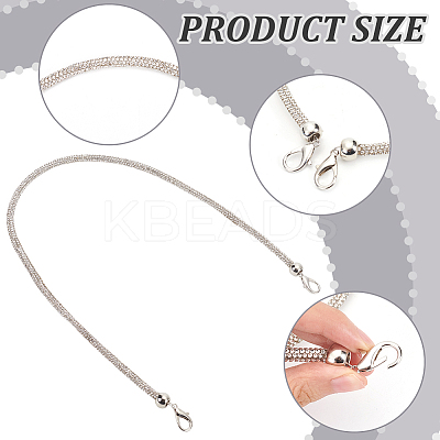 Alloy Rhinestone Bag Straps FIND-WH0111-443-1
