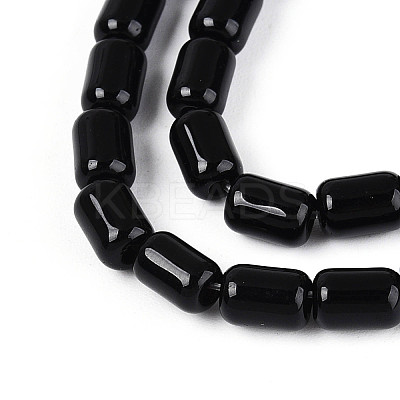 Opaque Glass Beads Strands GLAA-T028-14P-01-1