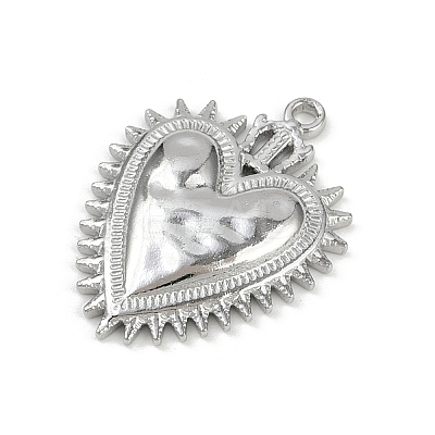 304 Stainless Steel Pendants STAS-P390-02E-P-1