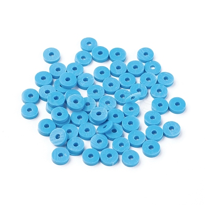 Handmade Polymer Clay Beads CLAY-R067-4.0mm-33-1