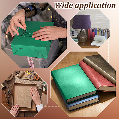 Faux Suede Book Covers DIY-WH0349-138Q-1