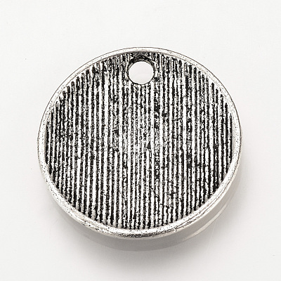 Tibetan Style Alloy Pendants TIBEP-Q078-17AS-RS-1