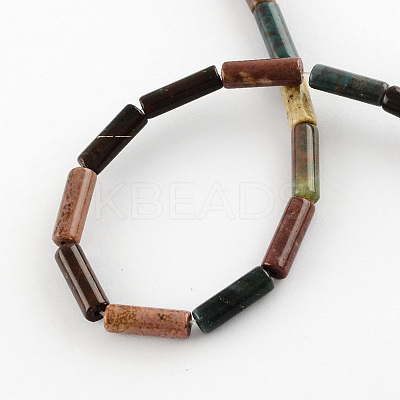 Natural Indian Agate Beads Strands X-G-R181-03-1