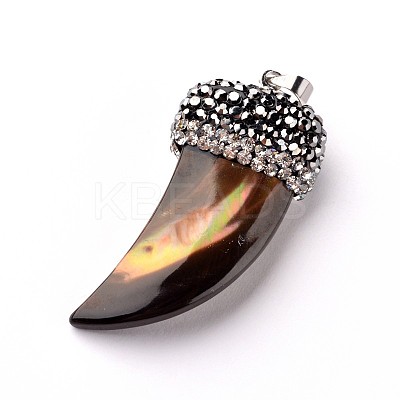 Italian Horn Shell Pendants G-F215-15-1