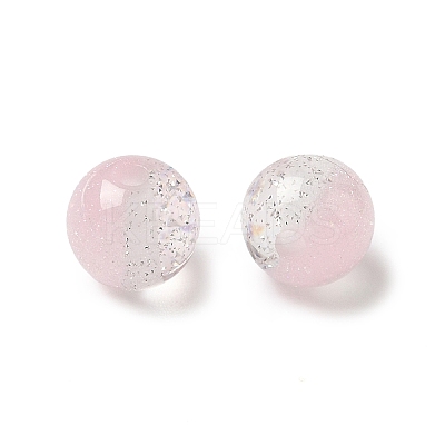 Two Tone Resin Beads RESI-Q025-02A-D-1