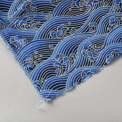 Japanese Style Cotton Fabric DIY-WH0622-522A-1