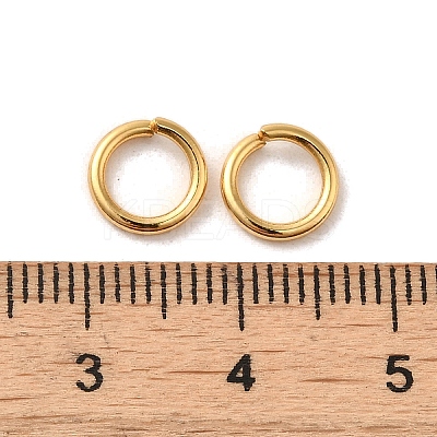 304 Stainless Steel Open Jump Rings STAS-G096-03G-1