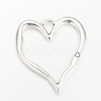 Tibetan Style Alloy Big Pendants X-TIBE-S303-41AS-RS-1