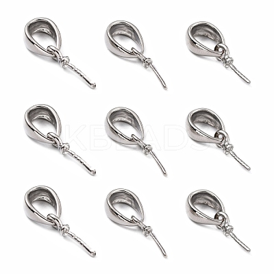 Brass Cup Pearl Peg Bails Pin Pendants X-KK-M156-02P-NR-1