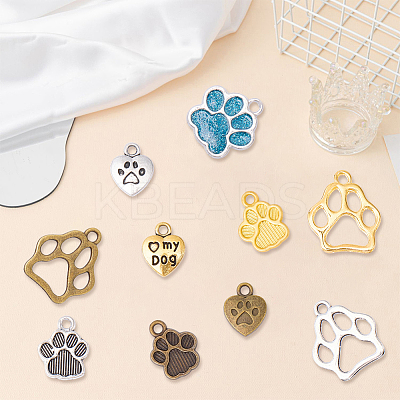 152Pcs Tibetan Style Alloy Pendants FIND-BM0001-71-1