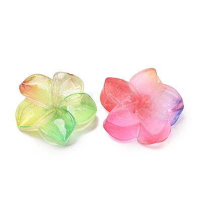 Multicolor Transparent Resin Cabochons RE-CBA0EC6-01-1