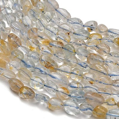 Natural Topaz Beads Strands LS-G-D108-A04-03-1
