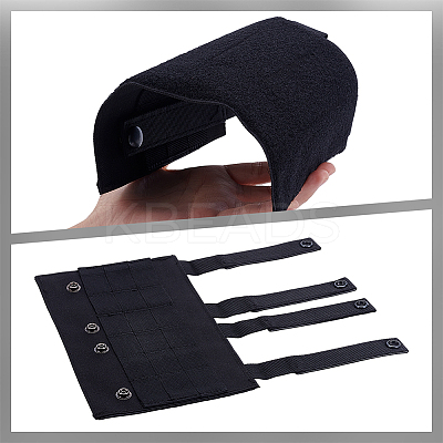 Oxford Cloth Tactical Adhesive Hook and Loop Panels AJEW-WH0816-483C-1