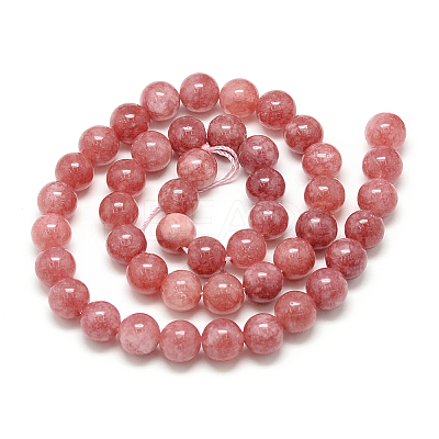 Natural Quartz Beads Strands X-G-S150-6mm-06-1-1