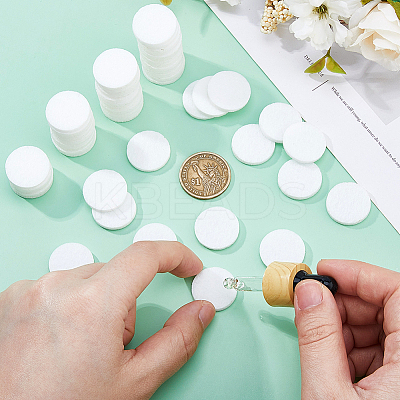150Pcs Fibre Perfume Pads DIY-FH0008-42-1