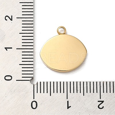 304 Stainless Steel Pendant Cabochon Settings STAS-K263-42G-1