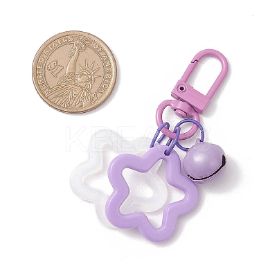 5Pcs Acrylic Pendant Decorations HJEW-JM03860-1