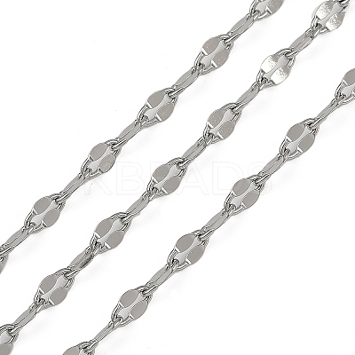 304 Stainless Steel Dapped Chains CHS-S011-01B-P-1