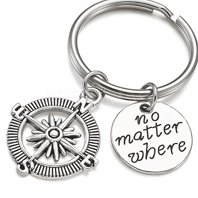 Fashion Vintage Alloy Keychain KEYC-TA0005-06-1