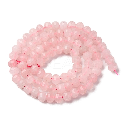 Natural Rose Quartz Beads Strands G-P587-D11-01-1