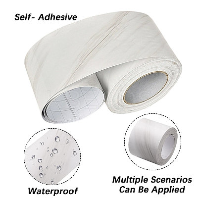 PVC Waterproof and Moisture-Proof Sticker DIY-WH20002-641C-1