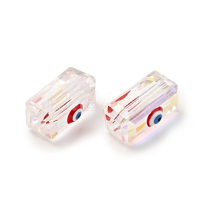 Transparent Glass Beads GLAA-F121-03-1