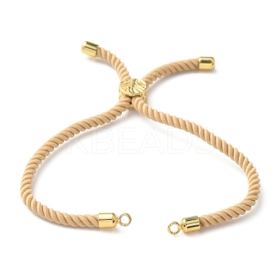 Cotton Cord Bracelet Making KK-F758-03W-G-1