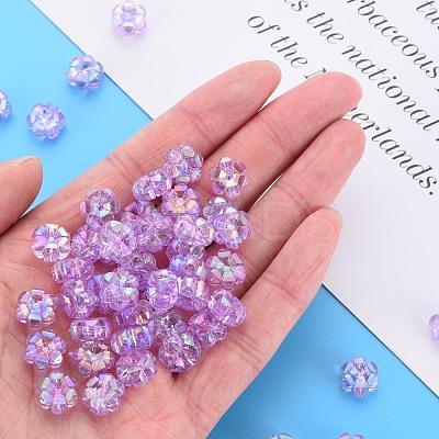 Transparent Acrylic Beads MACR-S373-06-C04-1