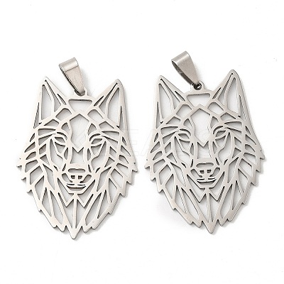 Non-Tarnish 201 Stainless Steel Pendants X-STAS-Q245-01P-1
