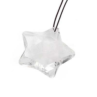 Star Glass Suncatchers HJEW-Z009-01A-01-1