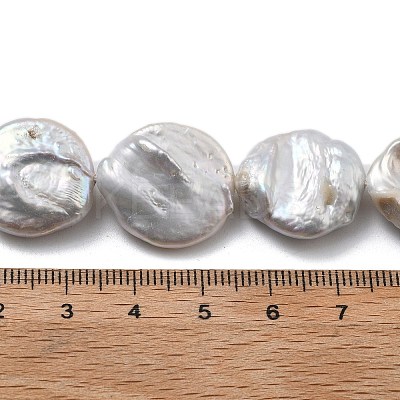 Natural Baroque Keshi Pearl Beads Strands PEAR-P064-08A-01A-1