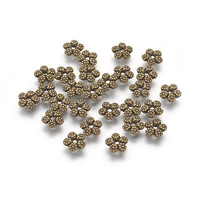 Tibetan Style Alloy Spacer Beads LS-X-MLF10889Y-NF-1
