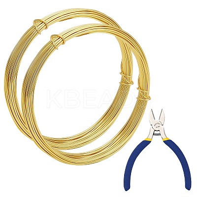 DIY Wire Wrapped Jewelry Kits DIY-BC0011-81D-04-1