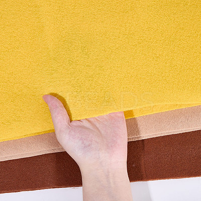 7Pcs 7 Colors Non-woven Felt Fabric DIY-CP0012-69C-1