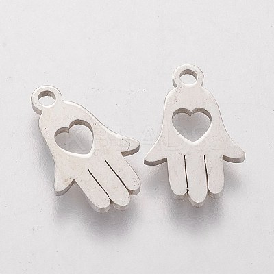 Non-Tarnish 304 Stainless Steel Charms LS-STAS-Q201-T114-1