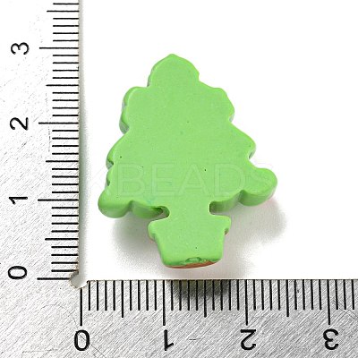 Christmas Opaque Resin Decoden Cabochons RESI-U006-04G-1