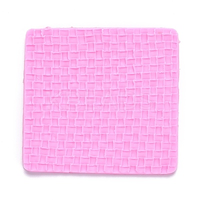 DIY Sweater Stitch Texture Food Grade Silicone Molds DIY-B034-05-1