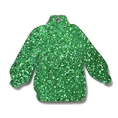 Christmas Themed Acrylic Pendants SACR-P022-03C-1