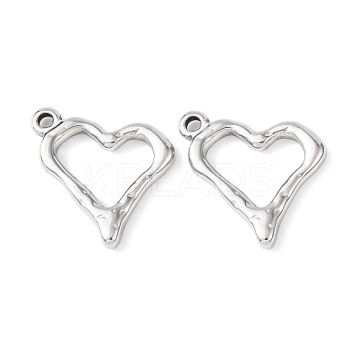 304 Stainless Steel Textured Pendants LS-STAS-A133-05P-1