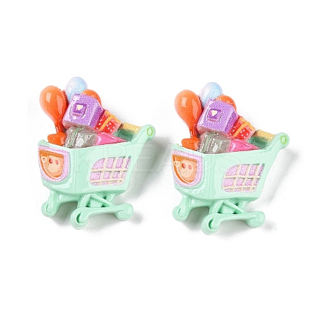 Supermarket Theme Opaque Resin Decoden Cabochons LS-RESI-N039-115D-1