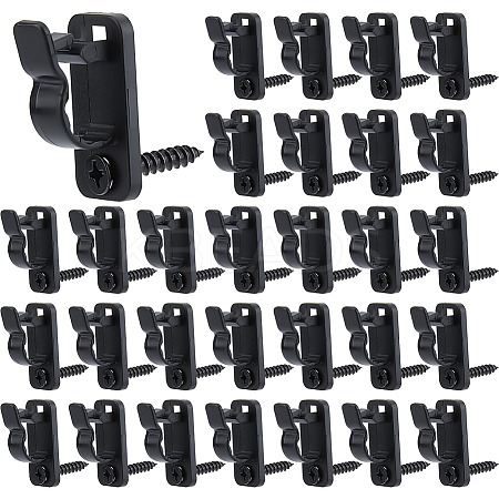 100Pcs Nylon Adjustable Wire Fixing Seat FIND-FH0016-78-1