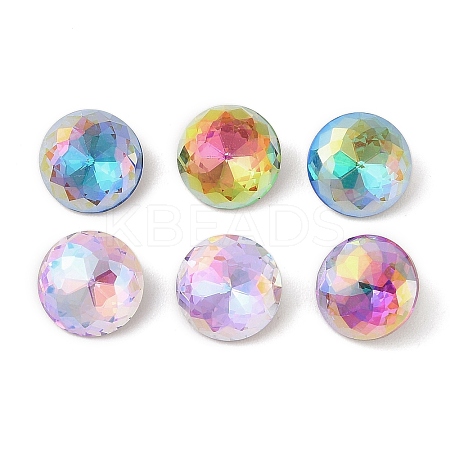 Glass Rhinestone Cabochons RGLA-L029-10B-1