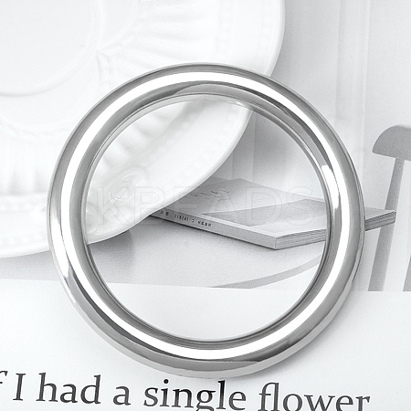 304 Stainless Steel Bangles for Men Women LS-BJEW-Q042-07P-1