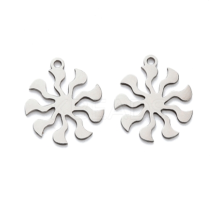 201 Stainless Steel Pendants STAS-C141-01P-1