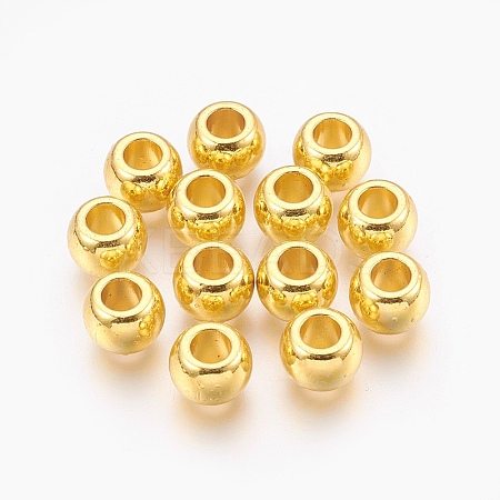 Tibetan Style Alloy Beads LS-K08T4-G-RS-1