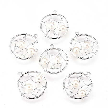 Brass Pendants KK-P153-08P-NF-1